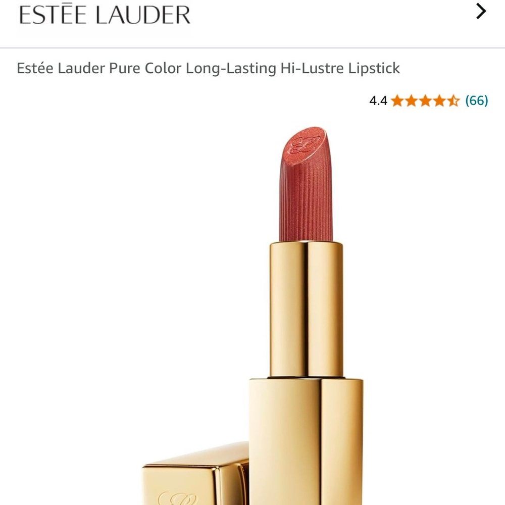 Long-lasting lipstick stays color true and wears for 10 hours. Tiger eye color